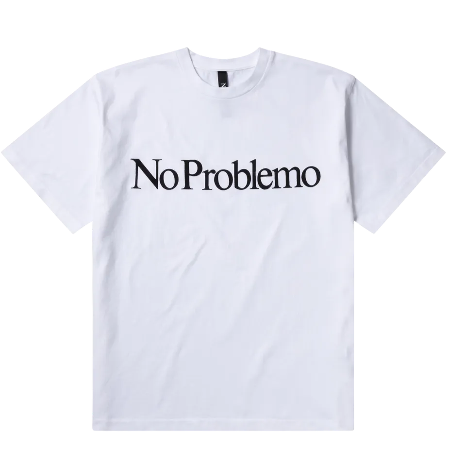 No Problemo No Problemo SS Tee White
