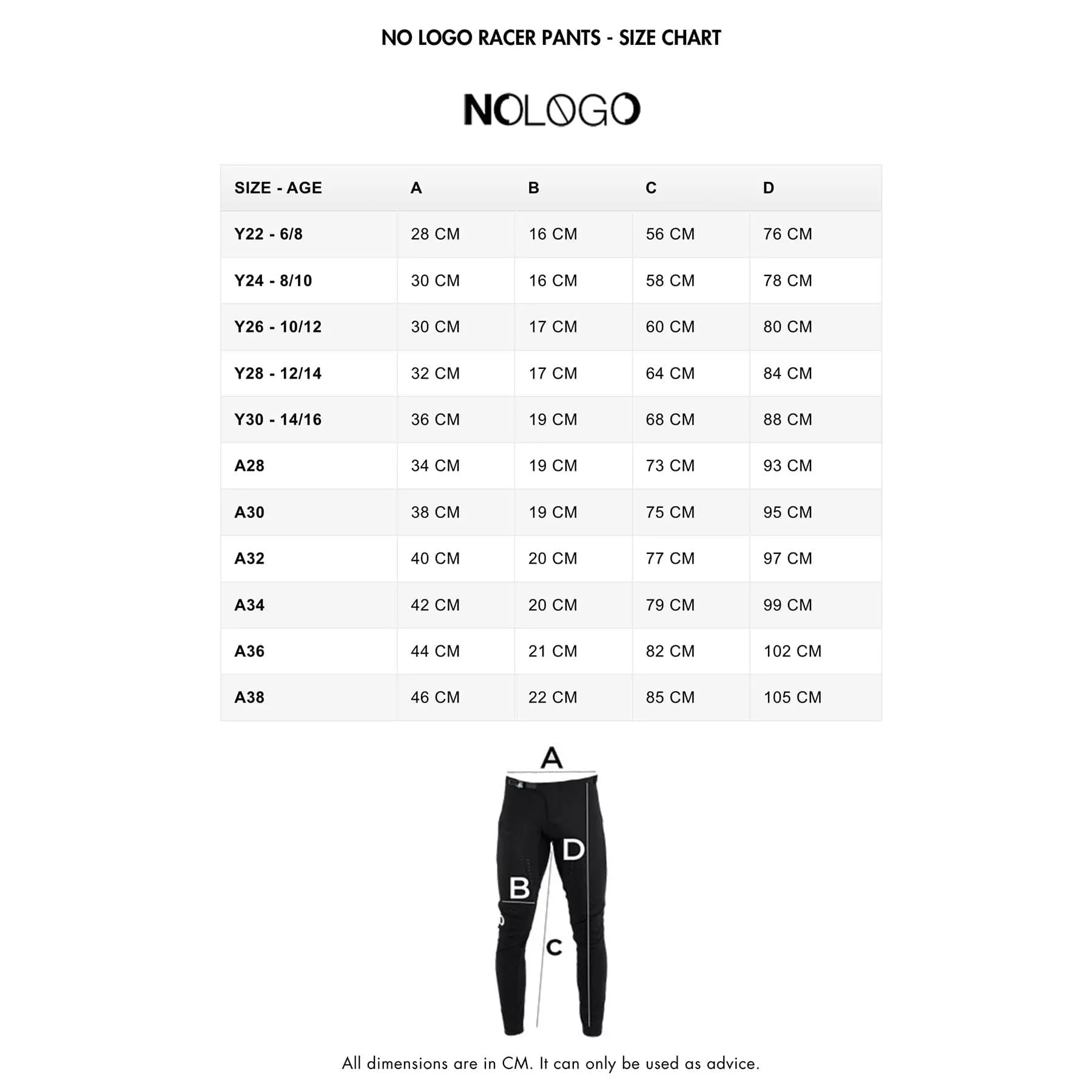 NoLogo Racer BMX Pants - Purple