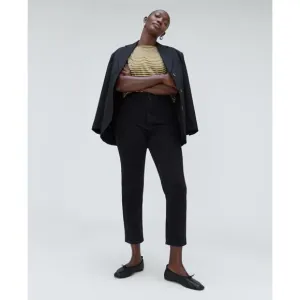 NWT Everlane The Original Curvy Cheeky Jean Organic Cotton Black Size 27