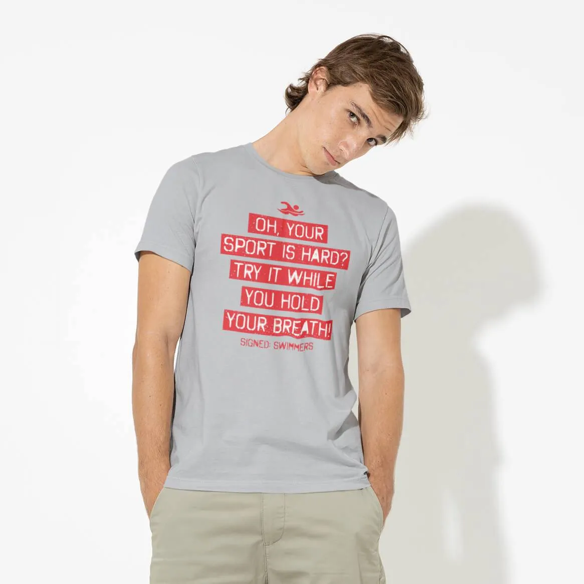 Oh Your Sport Is Hard Funny Swimmer Quote T Shirt