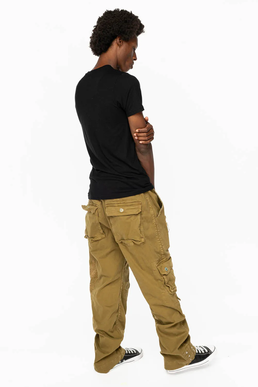 ORIGINAL ROBIN’S JEAN CALL OF DUTY CARGO PANTS IN AVOCADO WASH