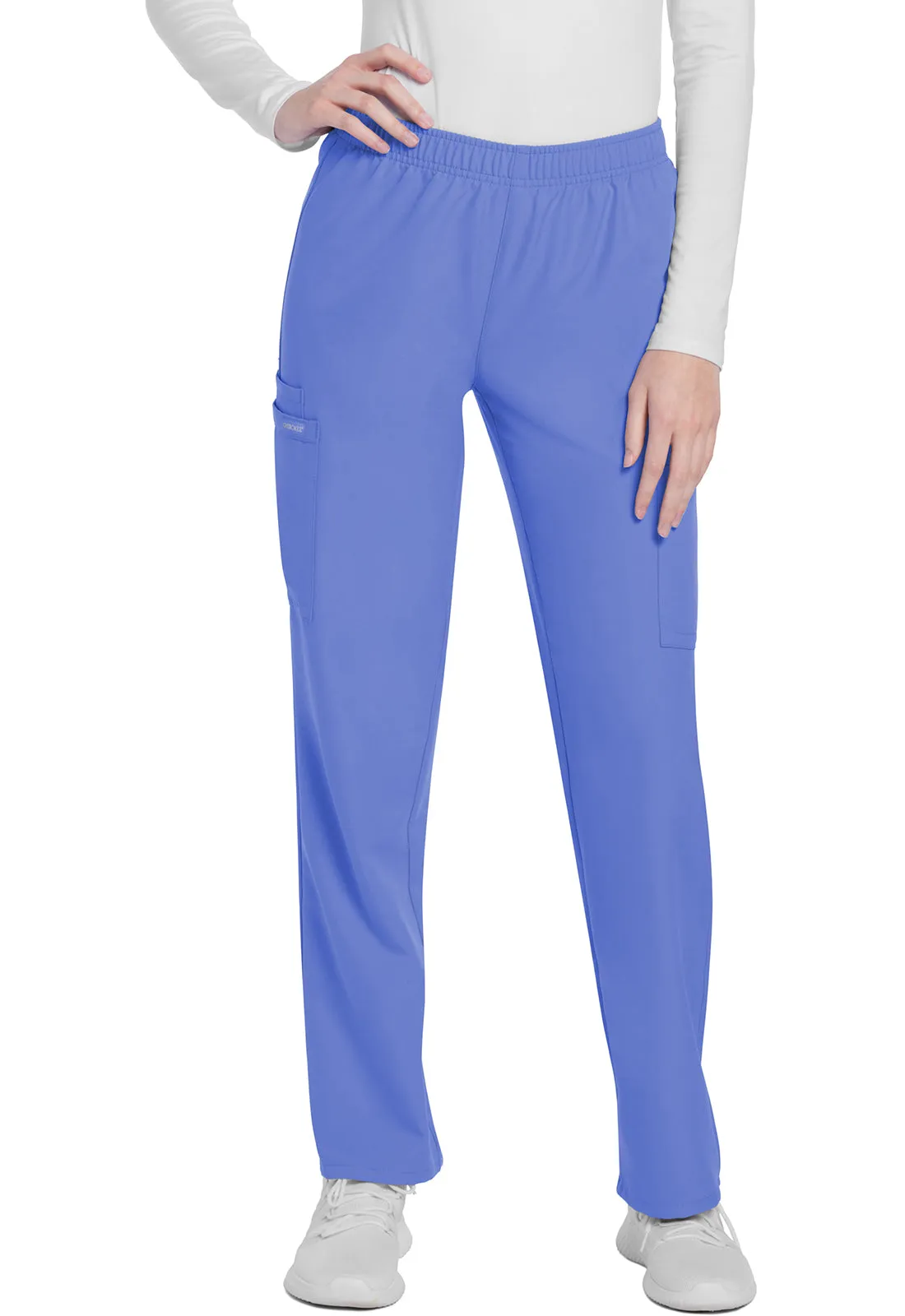 Originals Ultra CK281A Pull-on Slim Leg Cargo Pants Ciel