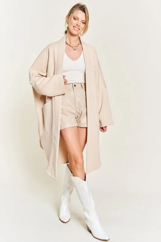 OVERSIZED KNIT CARDIGAN PLUS JJO5013P