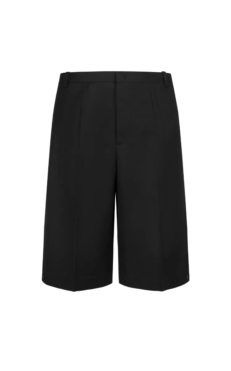 Pants / JNBY Straight-Leg Bonded Fabric Midi Pants
