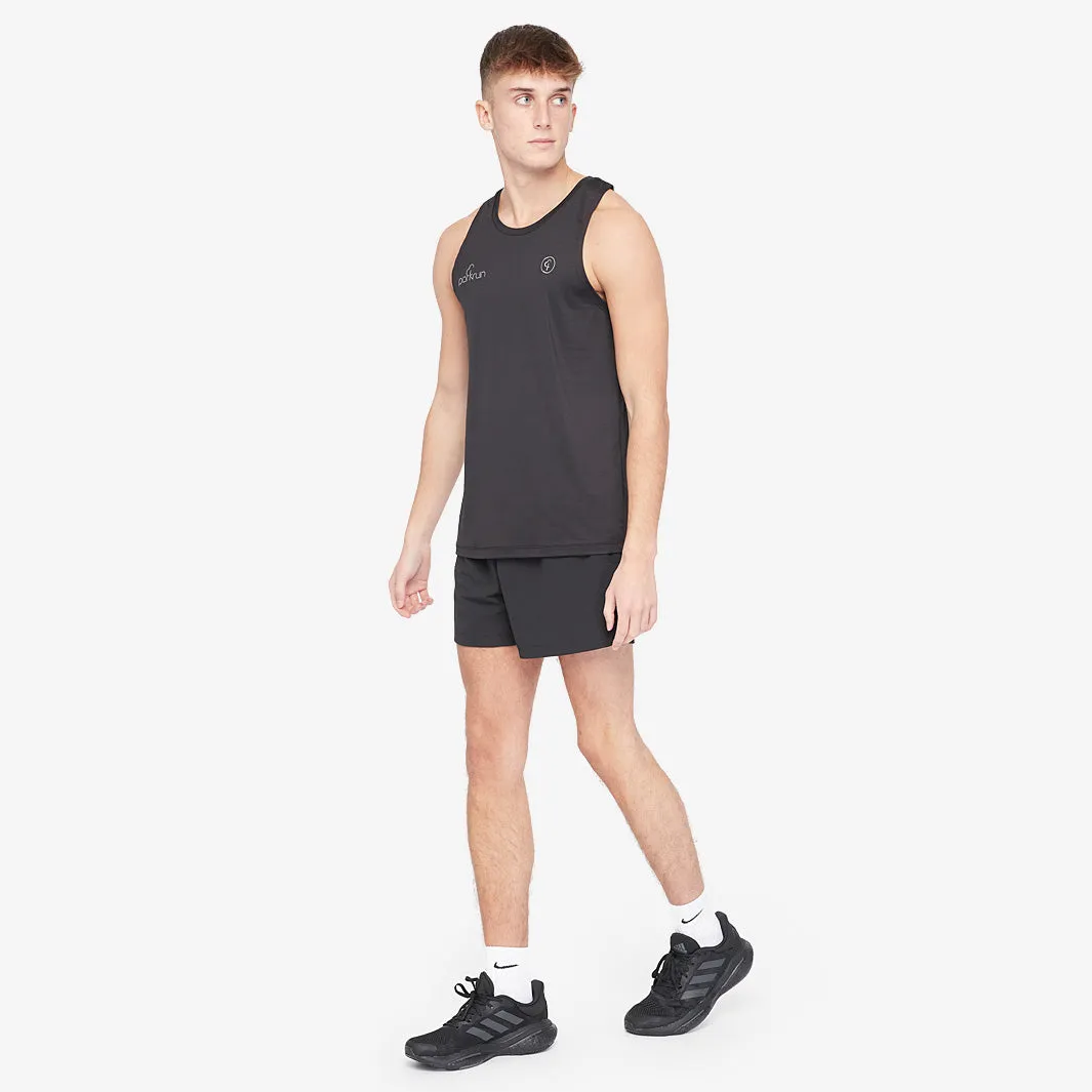 parkrun Milestone Men's Vest 100 - Black