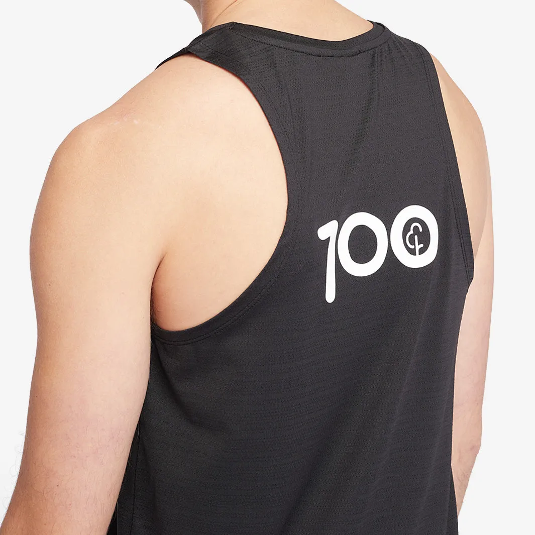 parkrun Milestone Men's Vest 100 - Black