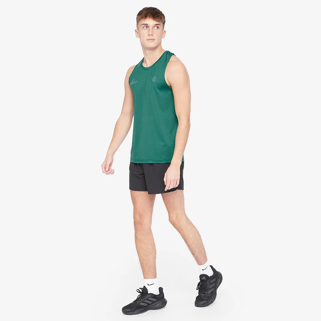parkrun Milestone Men's Vest 250 - Green