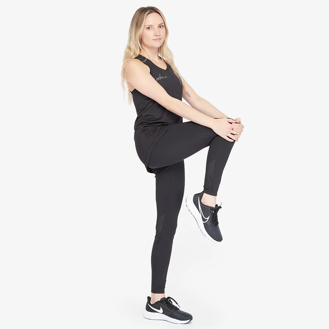 parkrun Milestone Women's Vest 100 - Black