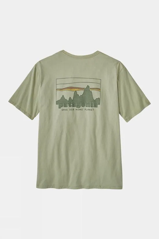 Patagonia M's '73 Skyline Organic T-Shirt - Garden Green