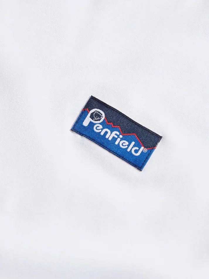 Penfield Fishing Bear T-Shirt Bright White