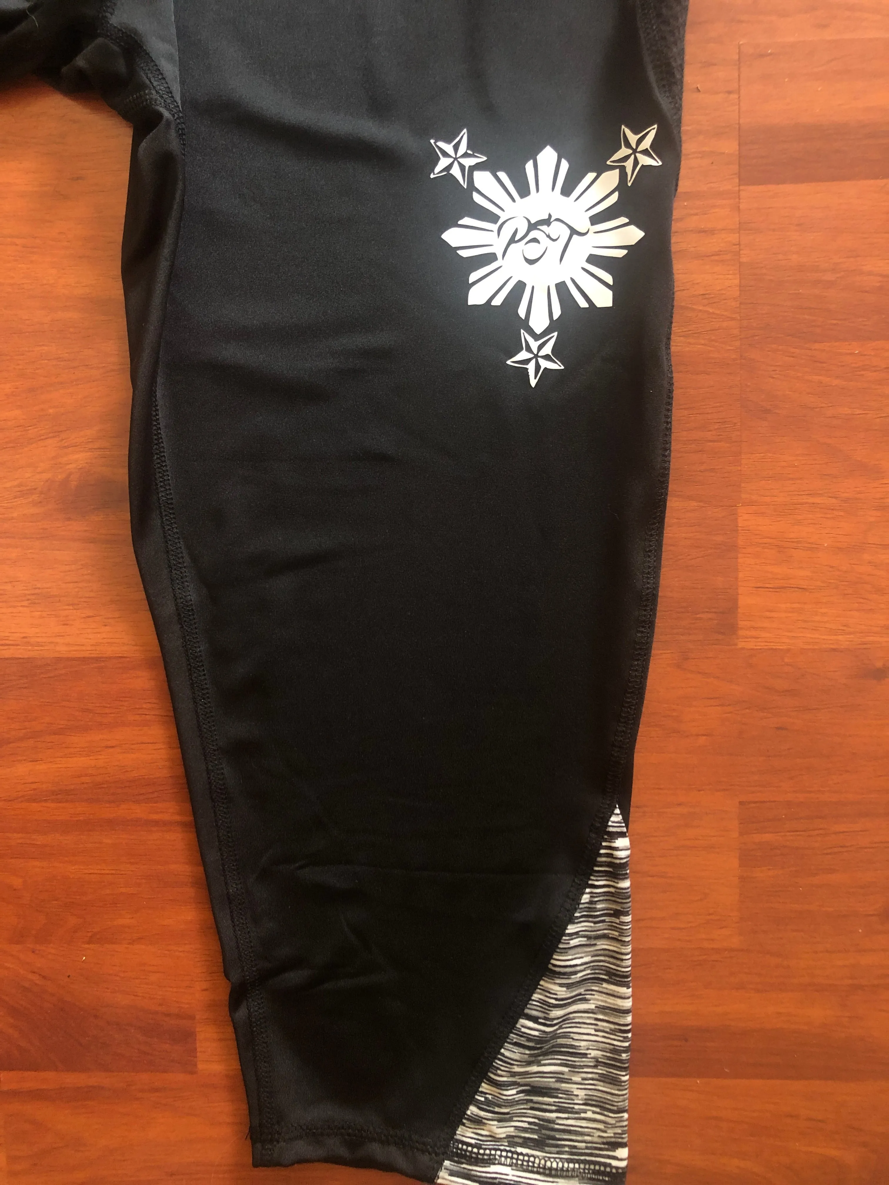 Philippines Rising Sun YOGA CAPRI PANTS