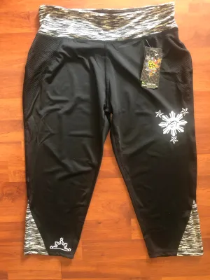 Philippines Rising Sun YOGA CAPRI PANTS
