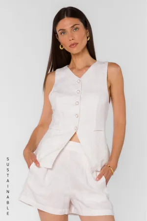 Pisces Optic White Vest