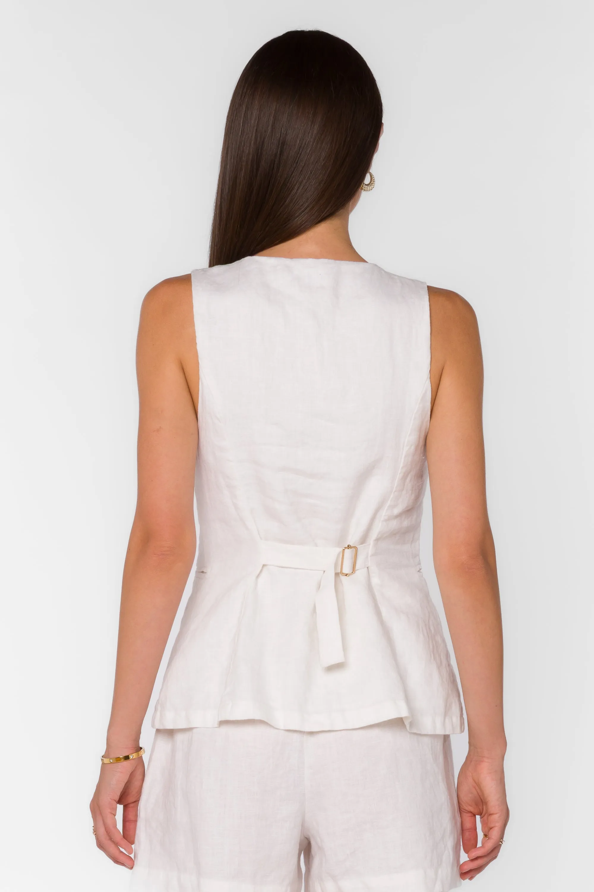 Pisces Optic White Vest
