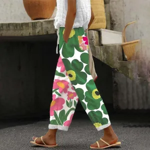Plume | Floral Pants