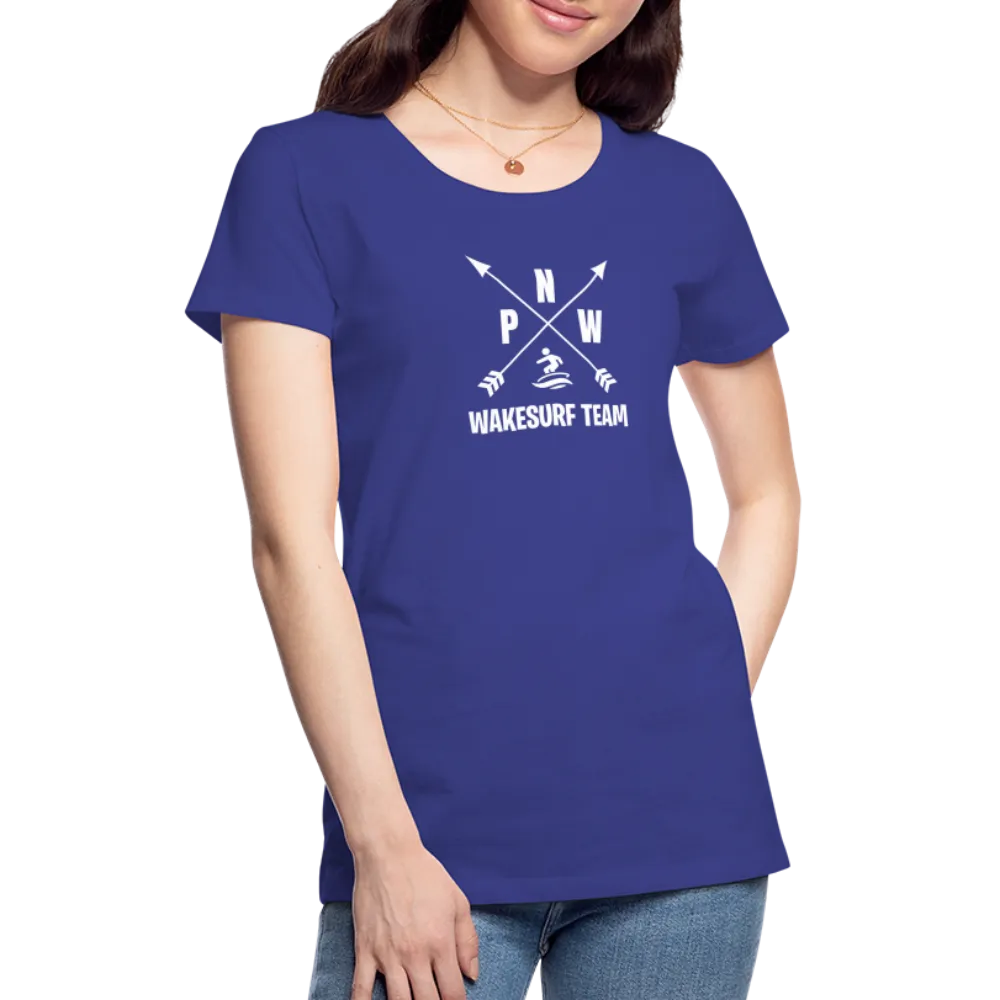 PNW Wakesurf Team Women’s Premium T-Shirt