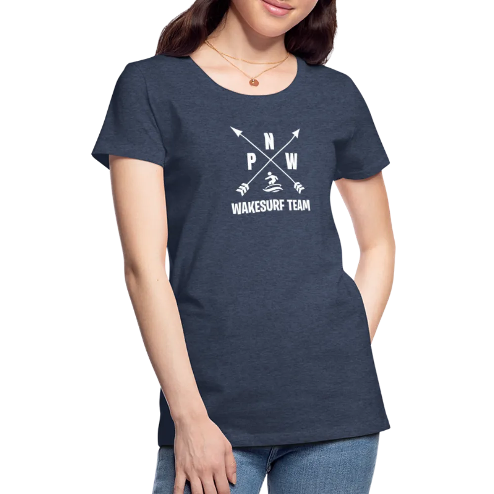PNW Wakesurf Team Women’s Premium T-Shirt