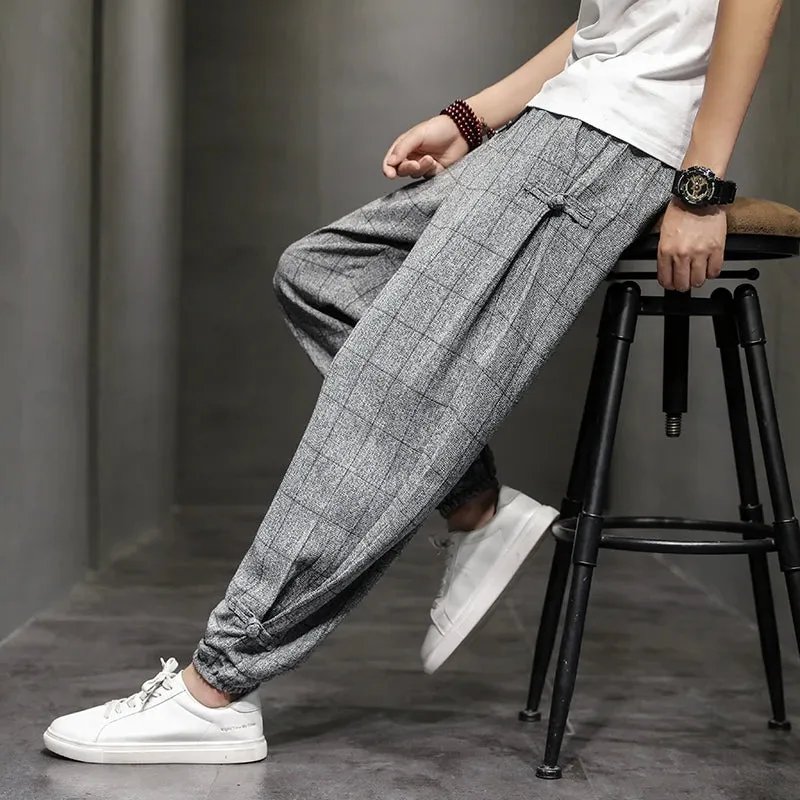 Preston Five Cotton Linen Pants