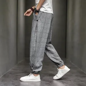 Preston Five Cotton Linen Pants