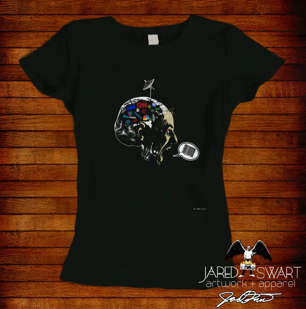 Propagandized in the USA signature series Jared Swart T-shirt