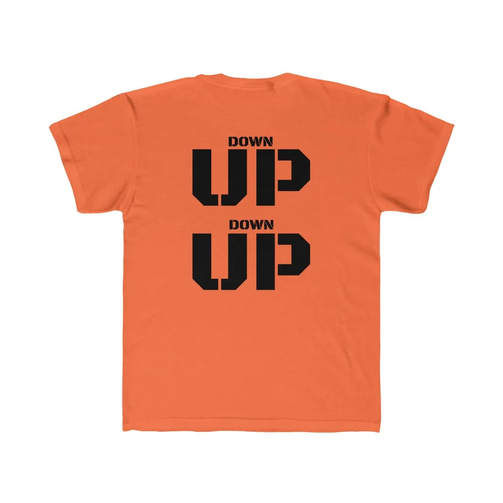 "Down, Up!" Kids Workout Tee