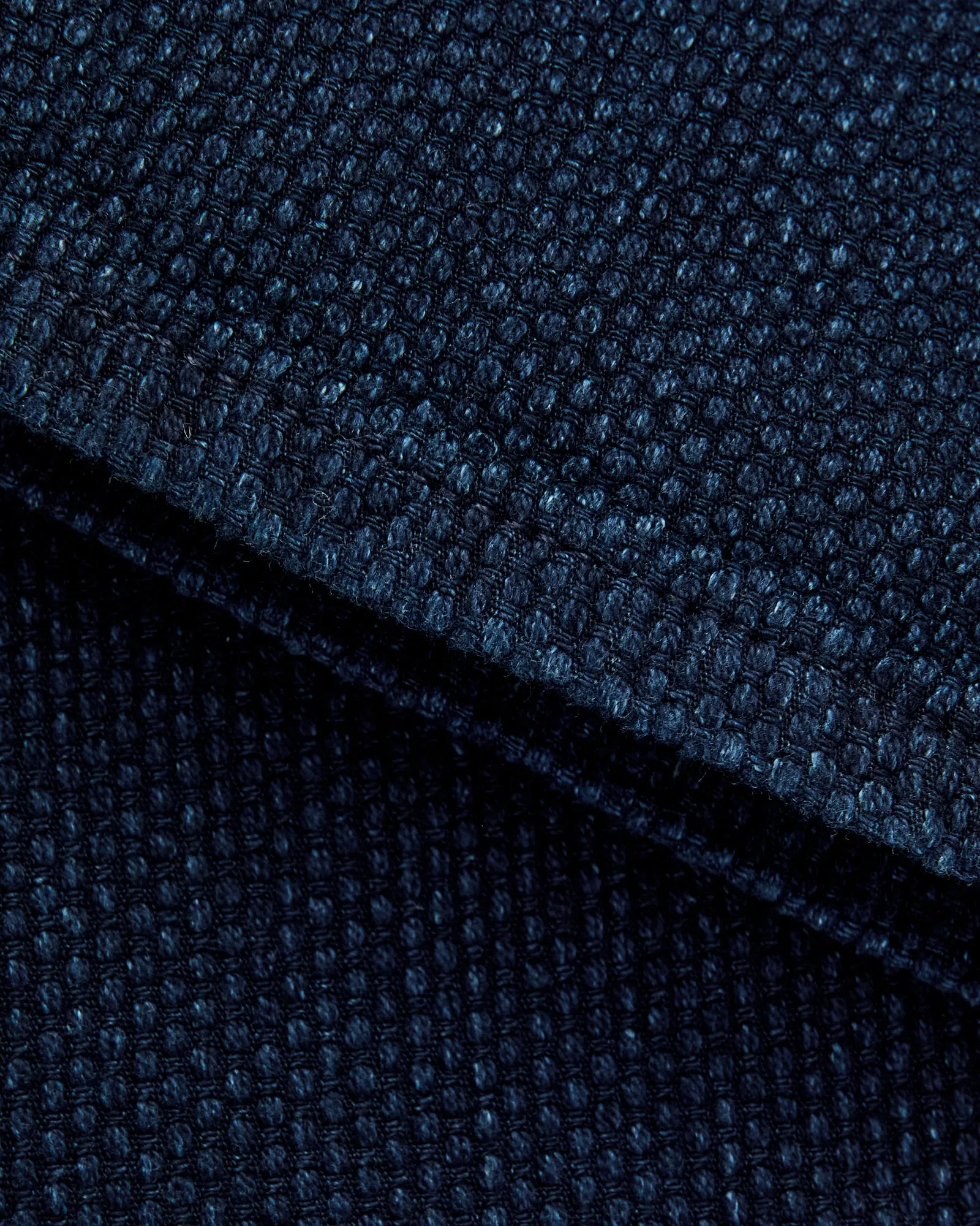 "Indigo Sashiko" 12.5oz Jacquard Denim - Easy Guy Fit