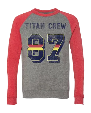 "TITAN CREW 87" Vintage Crewneck Sweatshirt