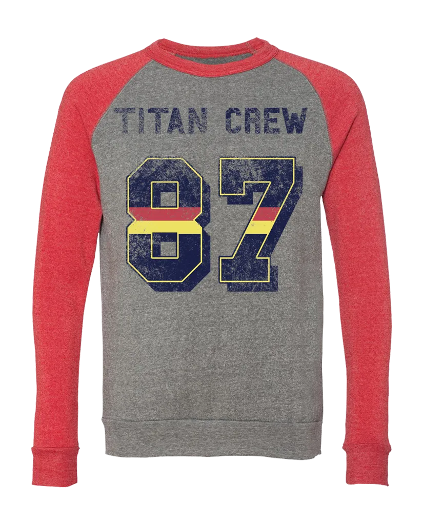"TITAN CREW 87" Vintage Crewneck Sweatshirt