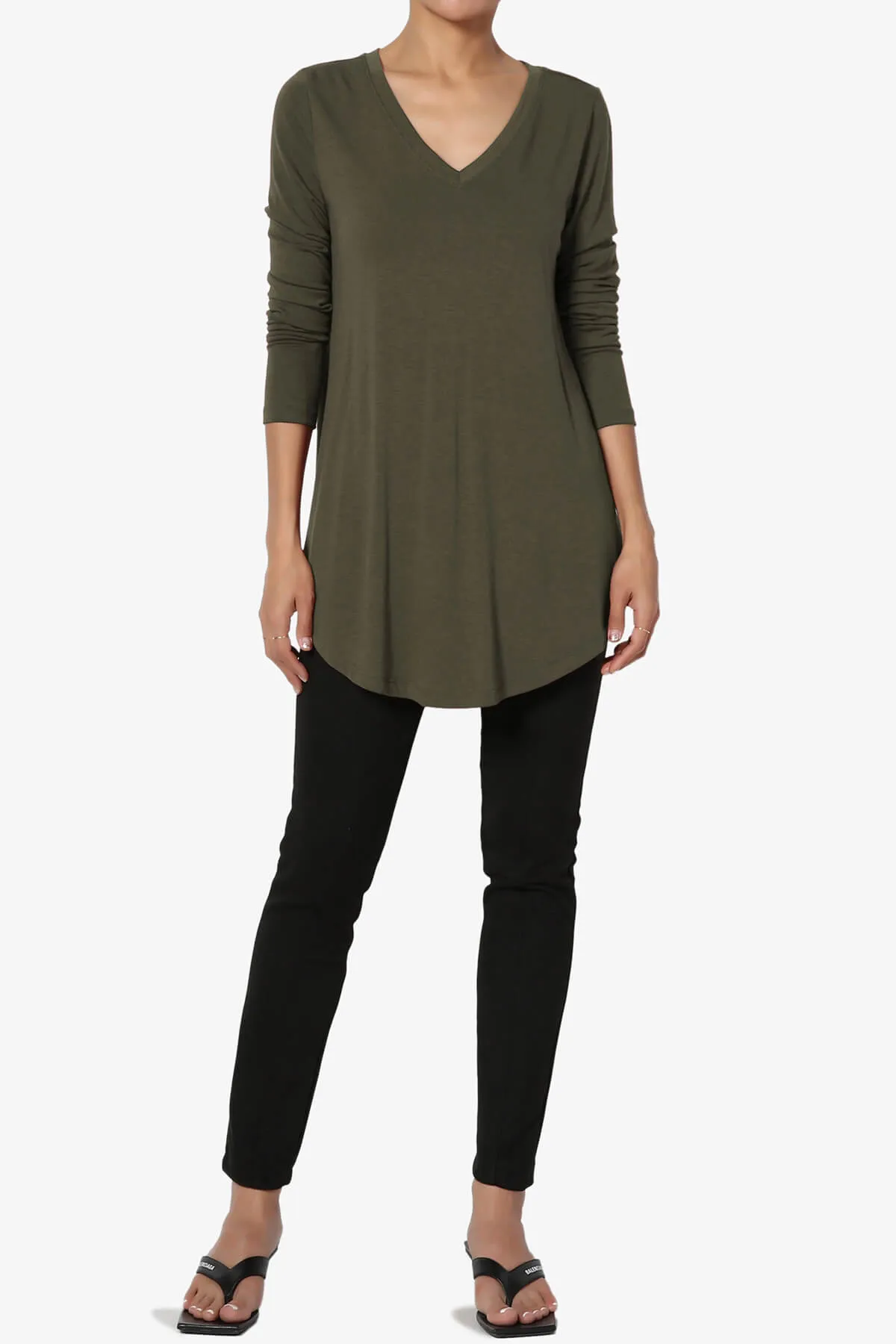 Ramada Long Sleeve Flowy Jersey Top MORE COLOR