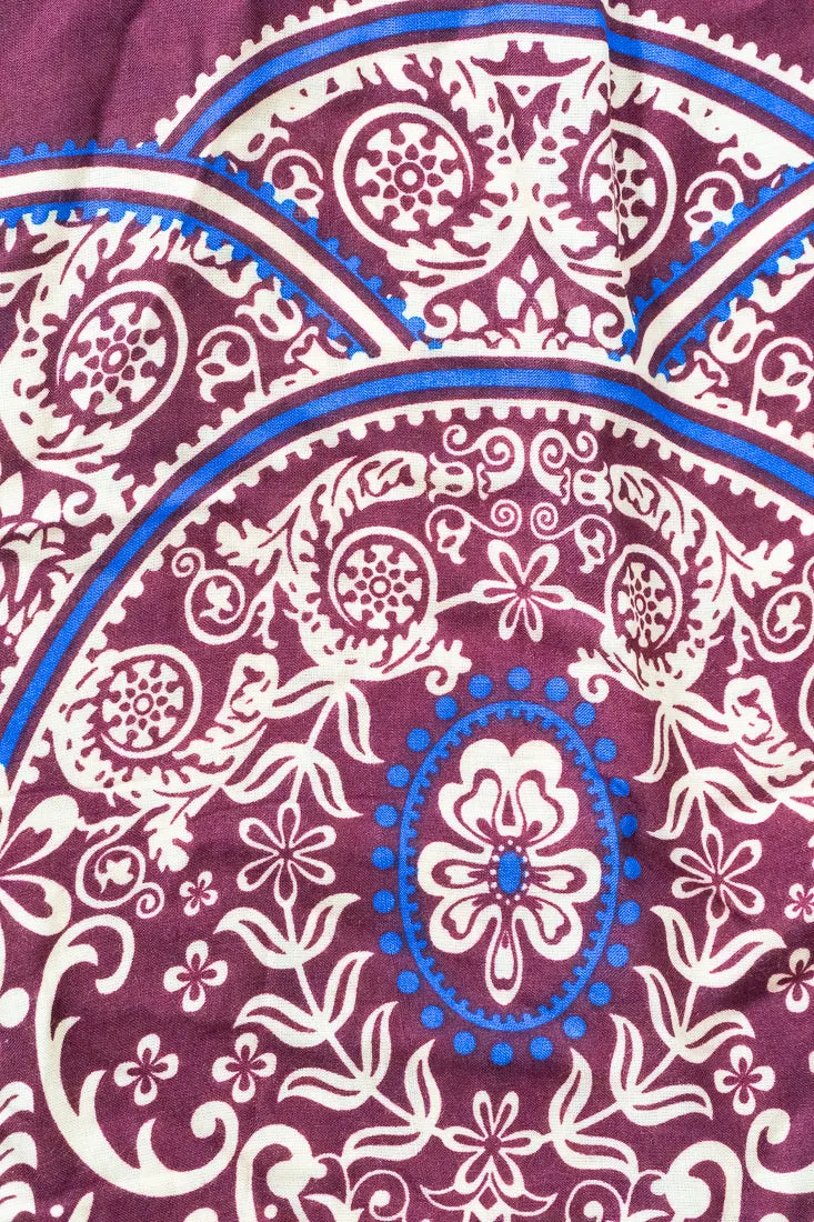 Red Luna Mandala Harem Pants