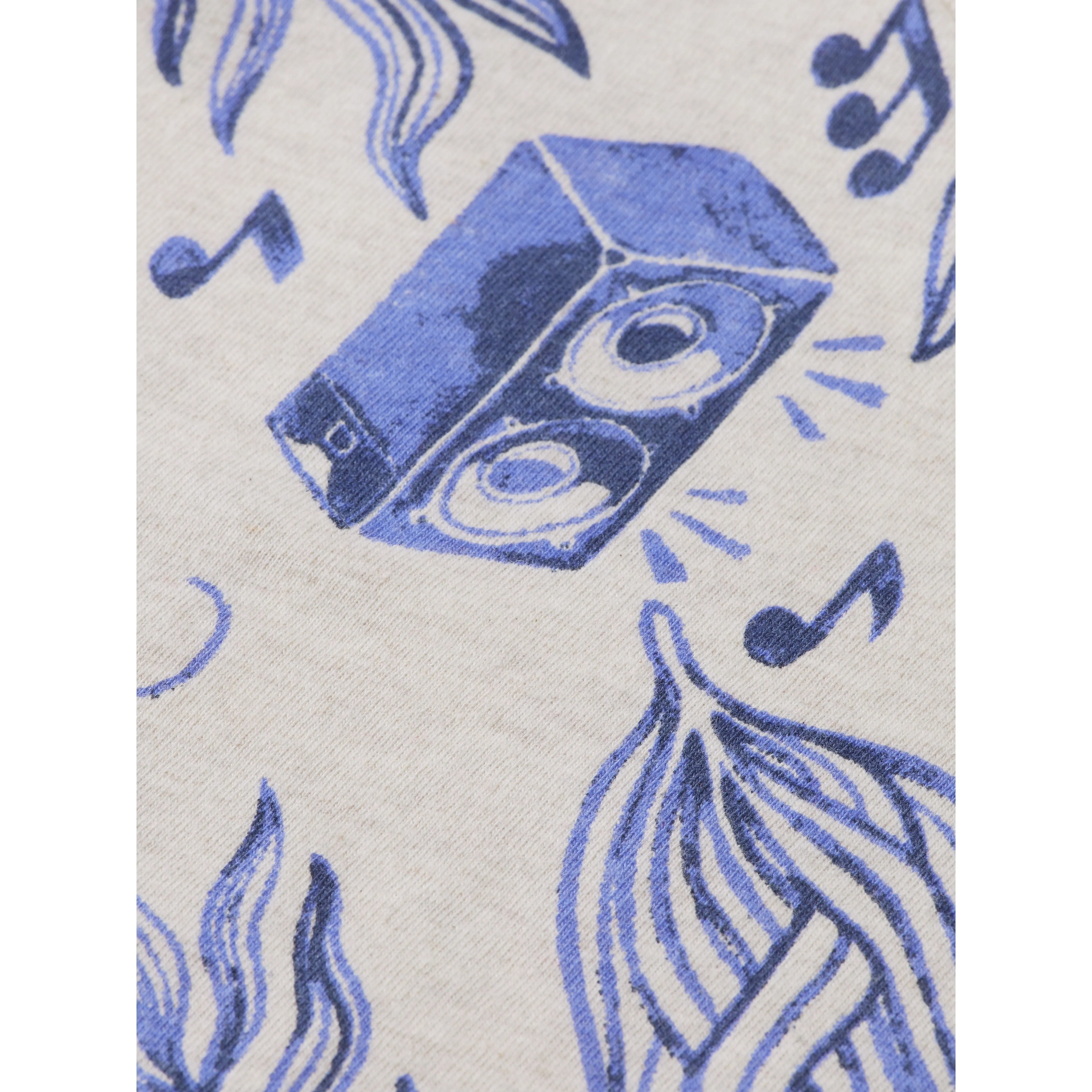 Regular-Fit Printed T-Shirt - Stereo Leaves
