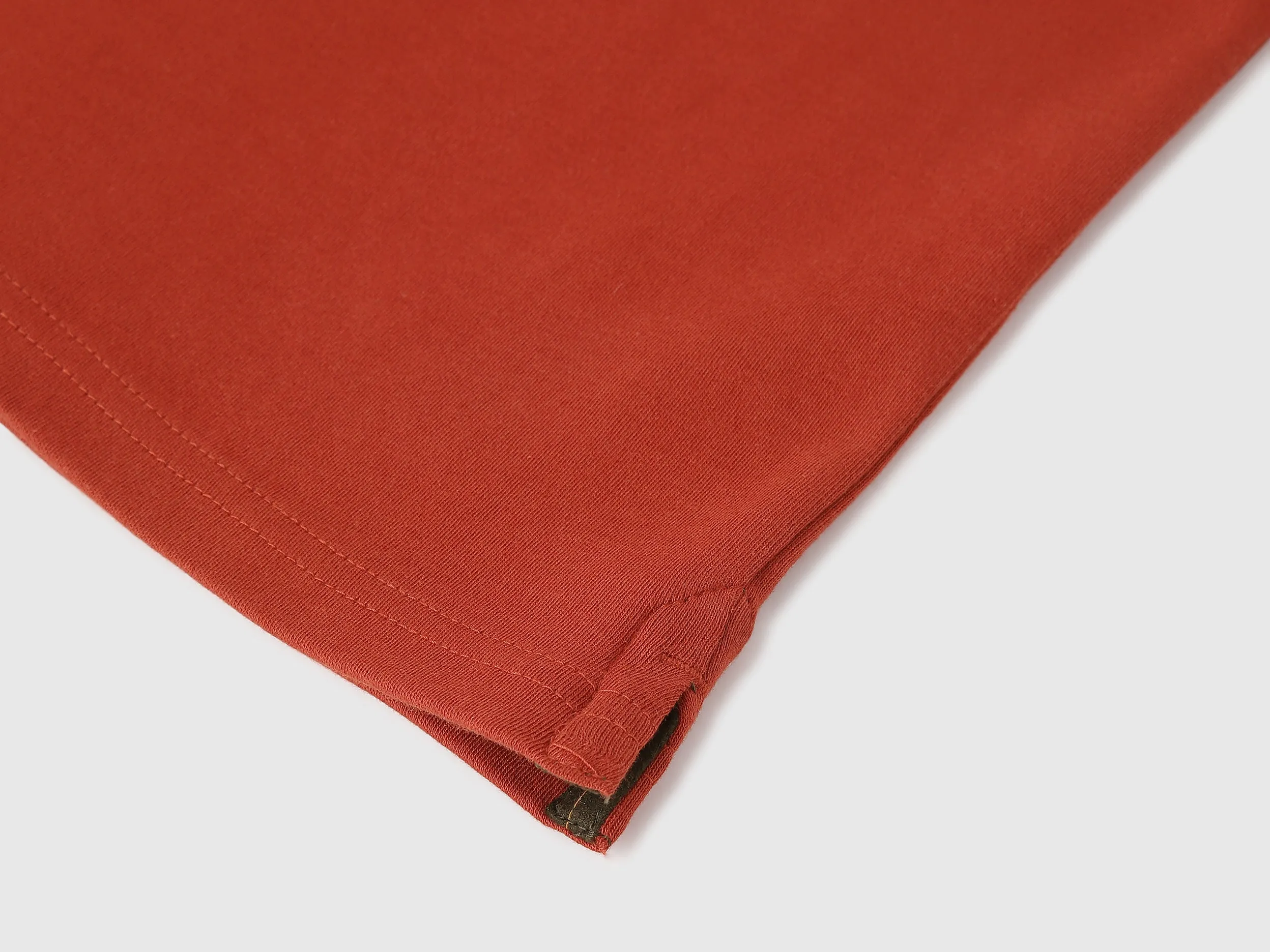 Regular Fit Stand Collar Solid T-shirts