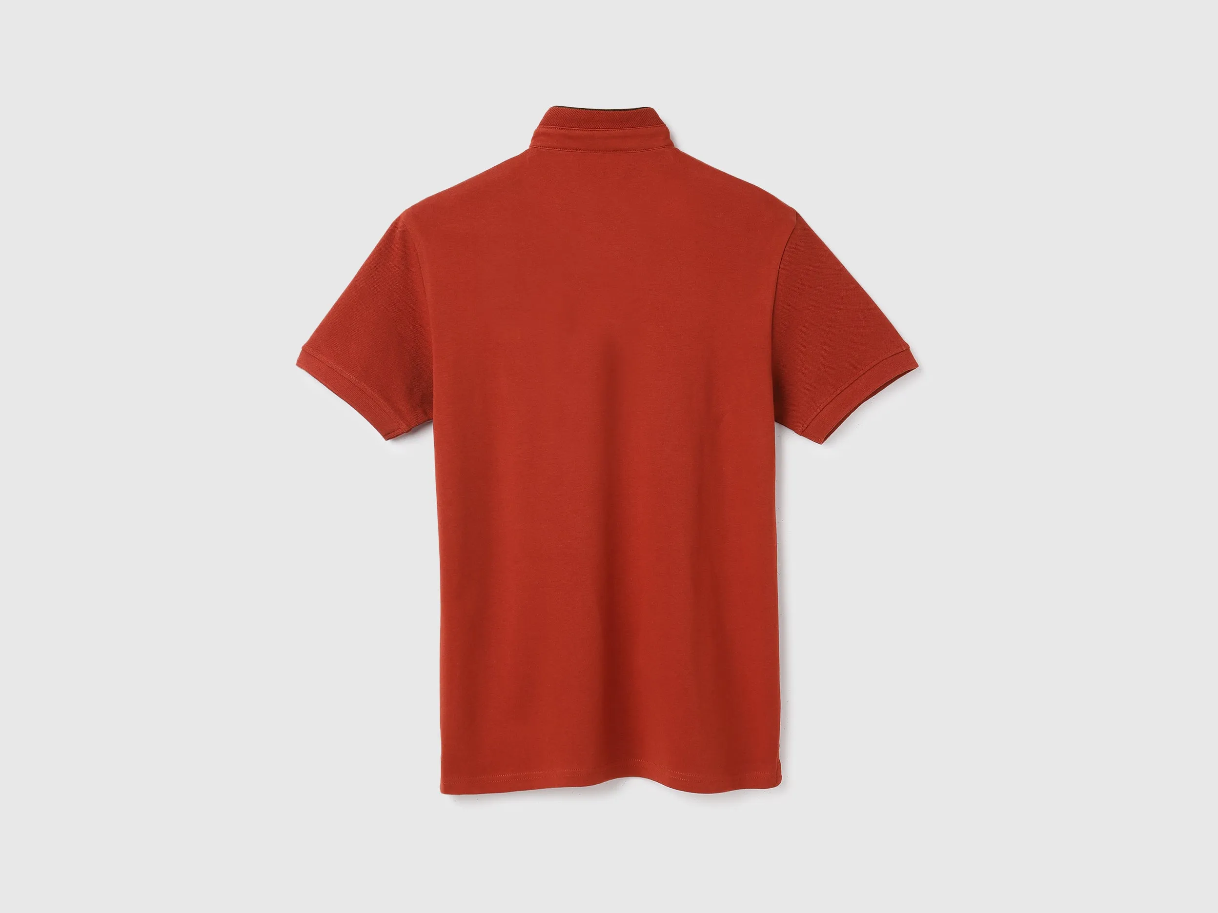 Regular Fit Stand Collar Solid T-shirts