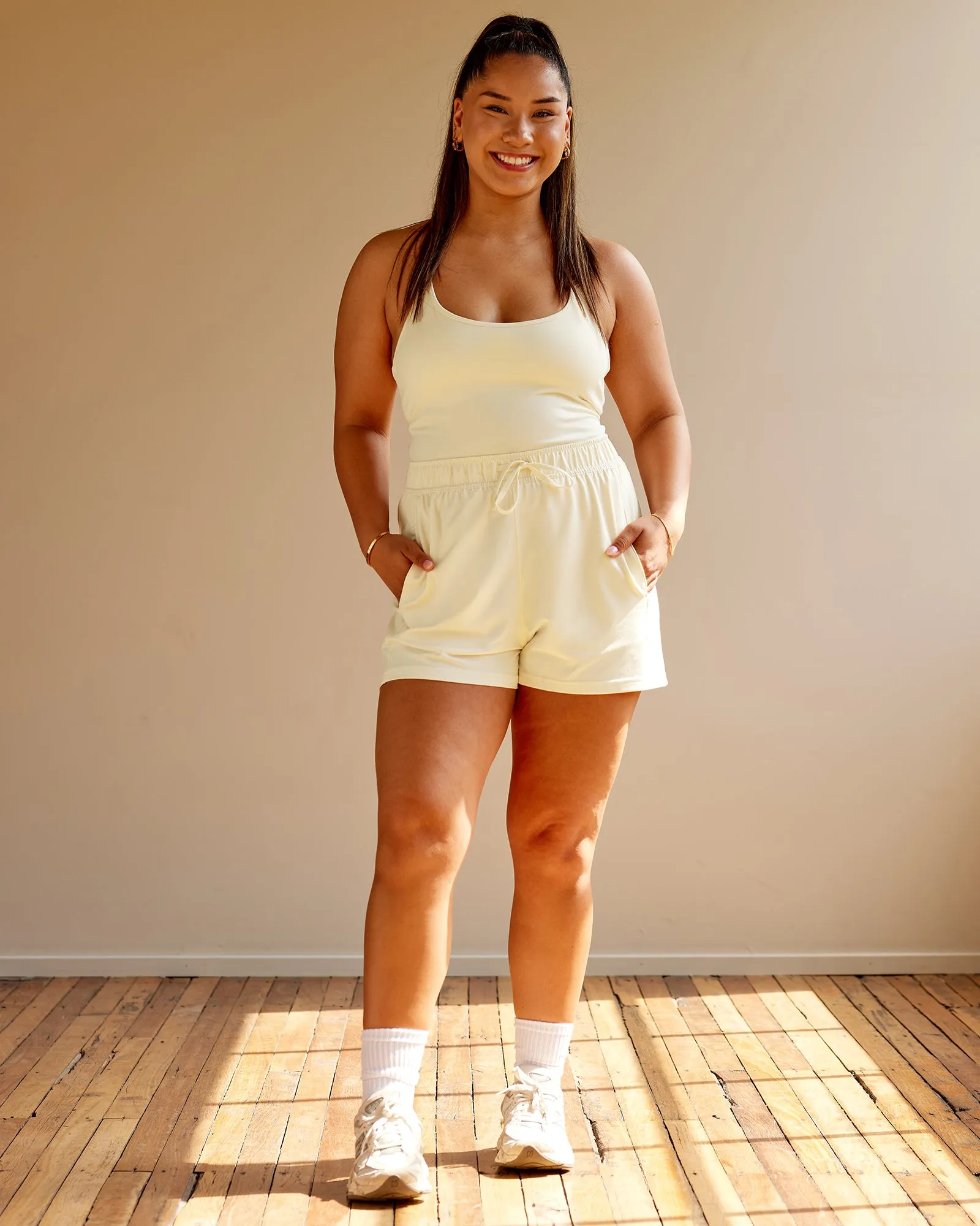 Restore CloudFLX 5" Shorts - Ivory
