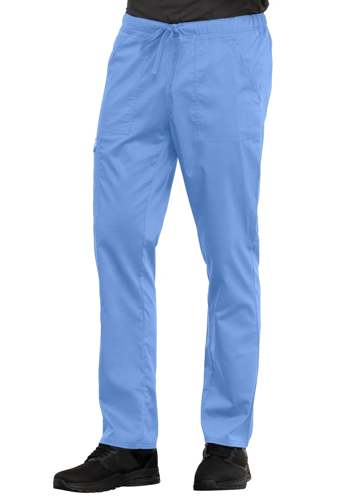 Revolution WW020 Unisex Tapered Leg Drawstring Pants Ciel