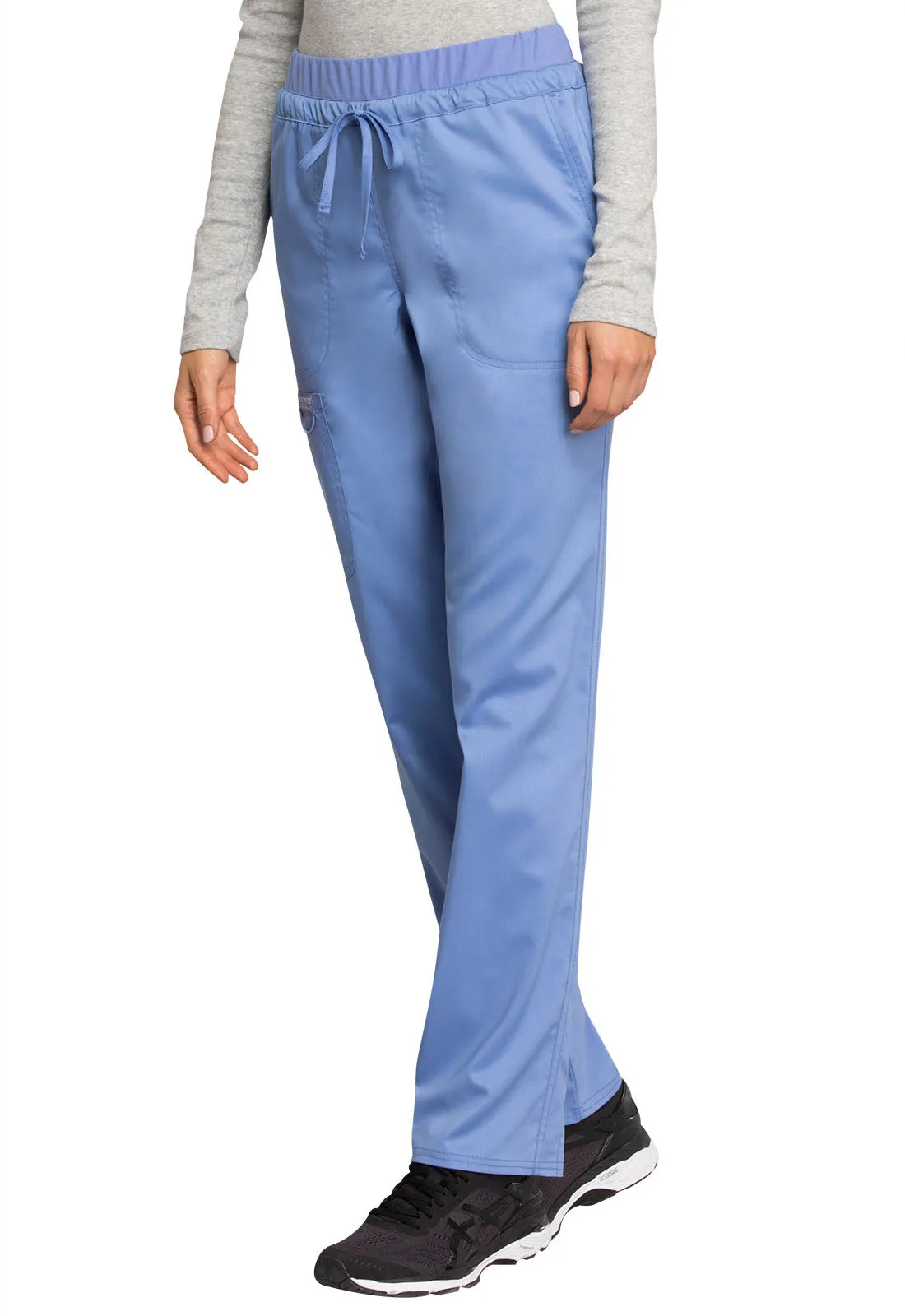 Revolution WW105 Mid Rise Tapered Leg Drawstring Pants Ciel