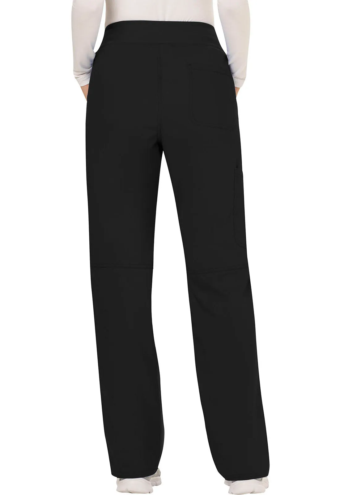 Revolution WW110 Mid Rise Straight Leg Pull-on Pants Black