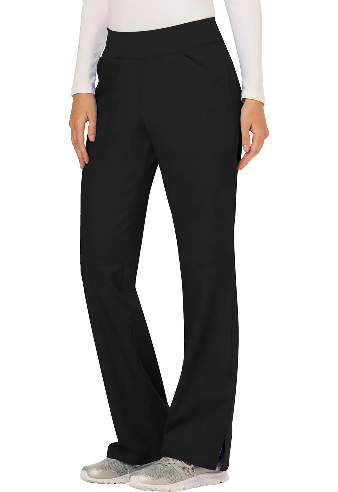 Revolution WW110 Mid Rise Straight Leg Pull-on Pants Black