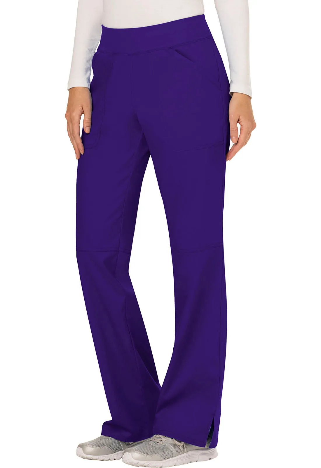 Revolution WW110 Mid Rise Straight Leg Pull-on Pants Grape