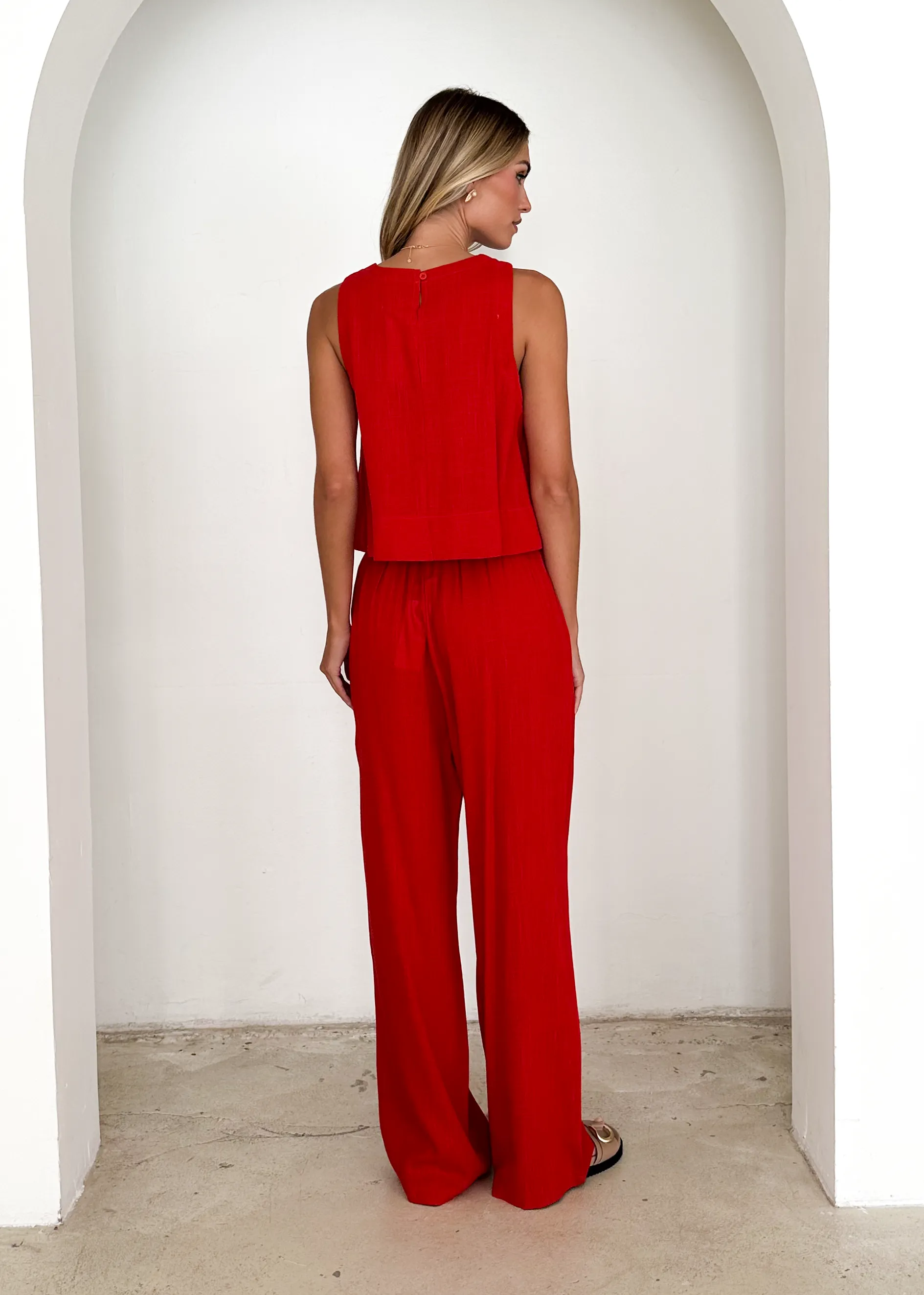 Rhythm Crop - Red