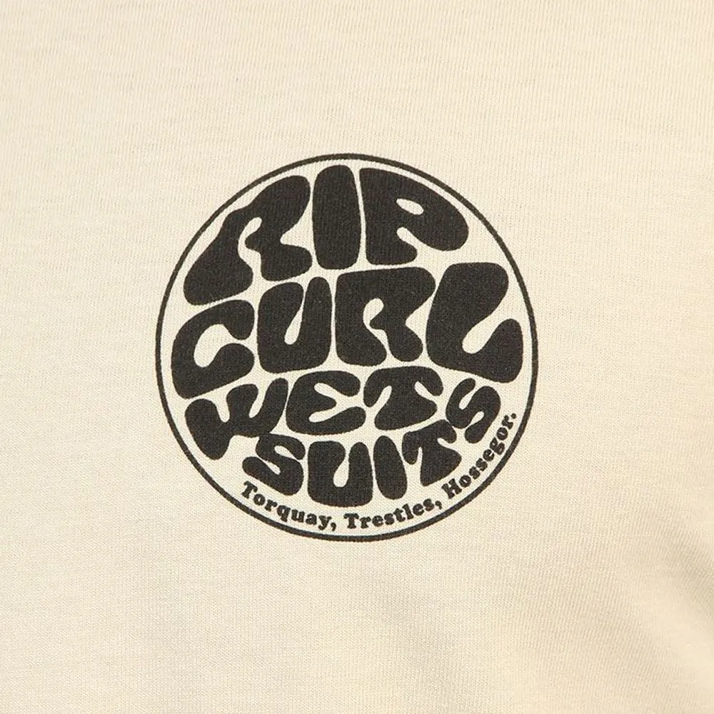 Rip Curl Wettie Logo Short Sleeved T-Shirt