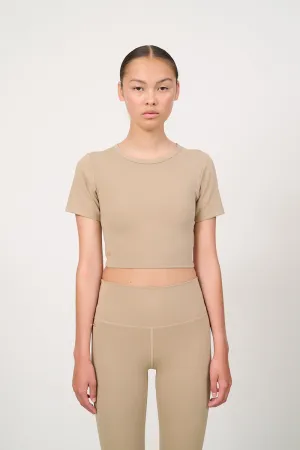 River Cropped SS Tee