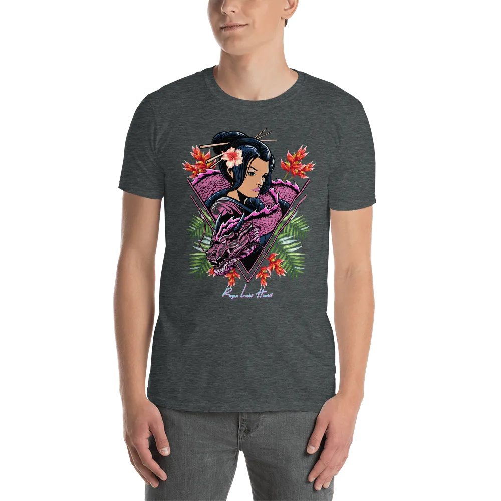 Rogue Labs Geisha Dragon Mens T-Shirt