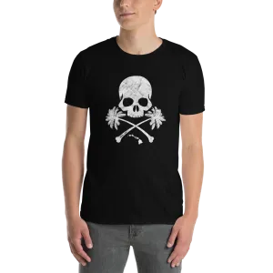 Rogue Labs Skulls N Palm Trees Mens T-Shirt