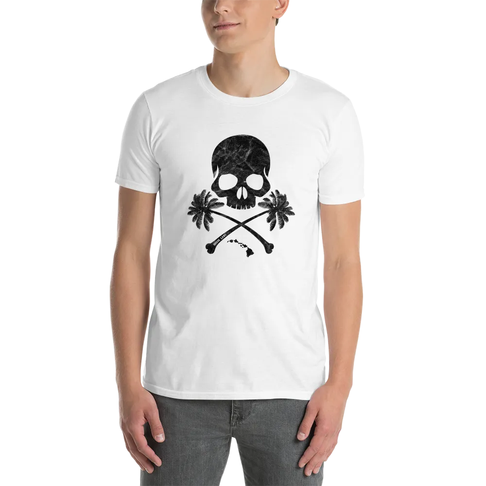 Rogue Labs Skulls N Palm Trees Mens T-Shirt