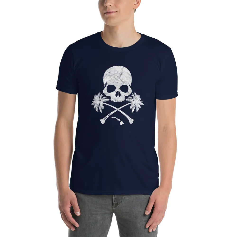 Rogue Labs Skulls N Palm Trees Mens T-Shirt