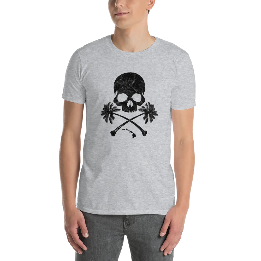 Rogue Labs Skulls N Palm Trees Mens T-Shirt