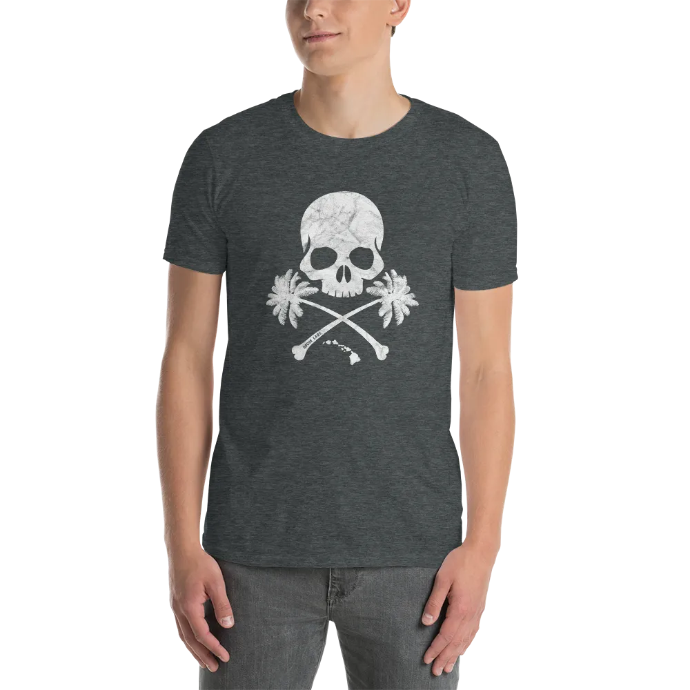 Rogue Labs Skulls N Palm Trees Mens T-Shirt