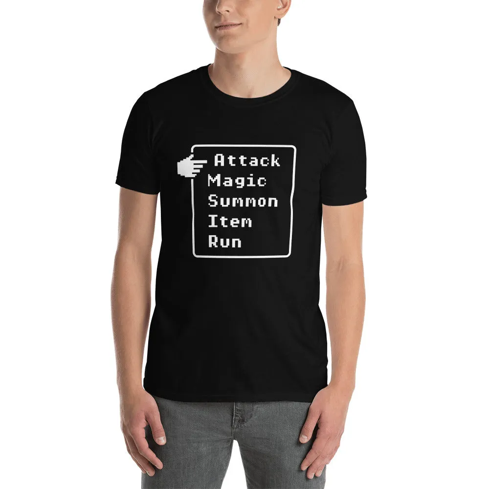RPG Game Menu Classic T-Shirt