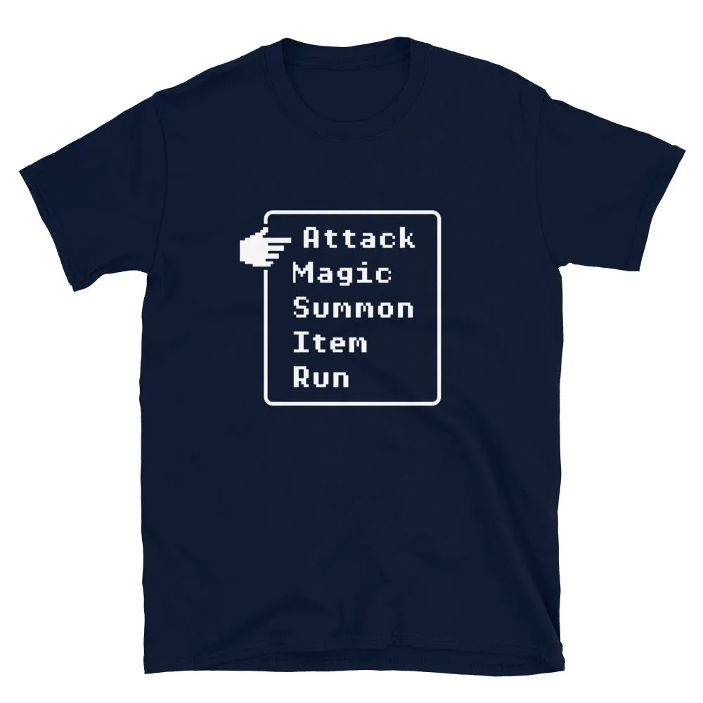 RPG Game Menu Classic T-Shirt
